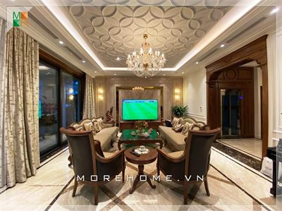 Các ý tưởng thiết kế phòng khách cao cấp