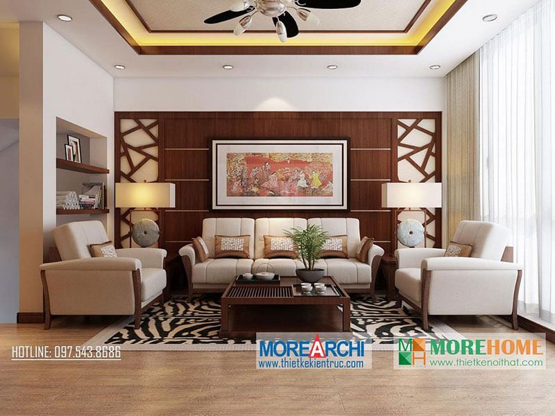 Tham khảo các thiết kế phòng khách hiện đại sang trọng