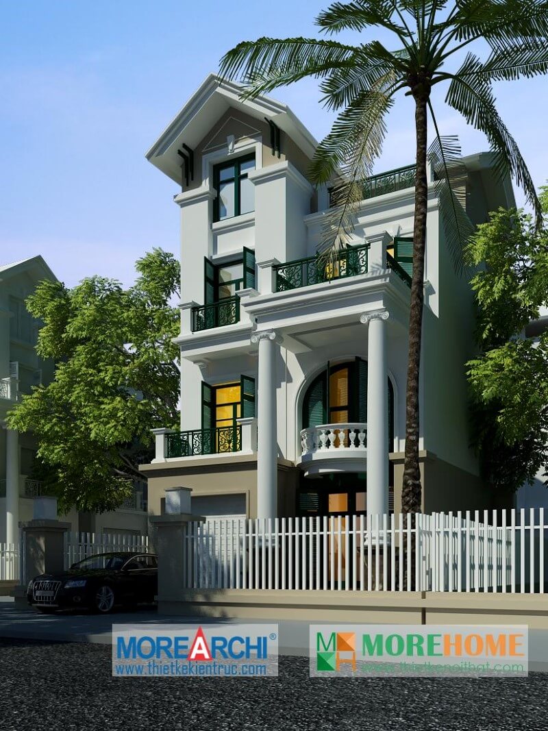 thiết kế biệt thự hiện đại