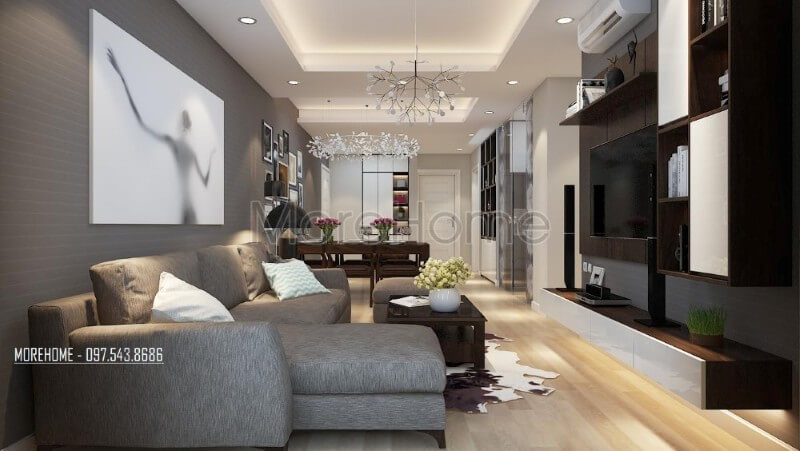 thiết kế chung cư hiện đại
