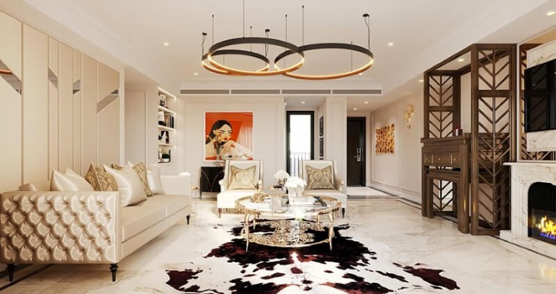 Top các mẫu thiết kế phòng khách đa phong cách ấn tượng