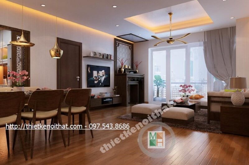 Top các mẫu thiết kế phòng khách đa phong cách ấn tượng