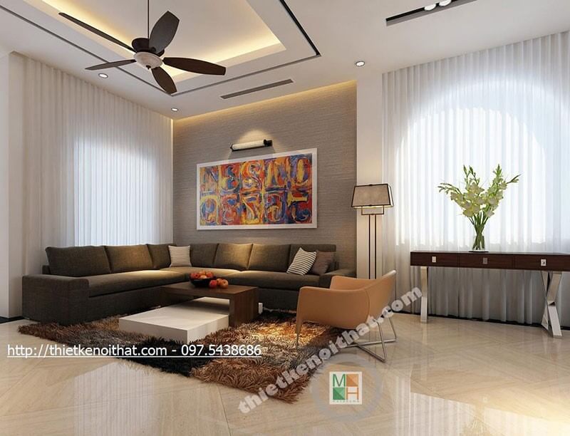 Top các mẫu thiết kế phòng khách đa phong cách ấn tượng