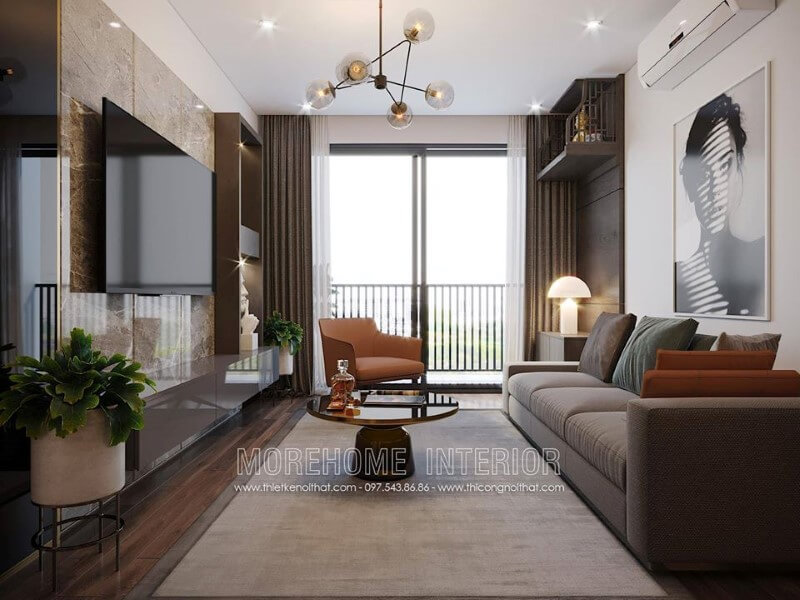 Trang trí nội thất phòng khách hiện đại
