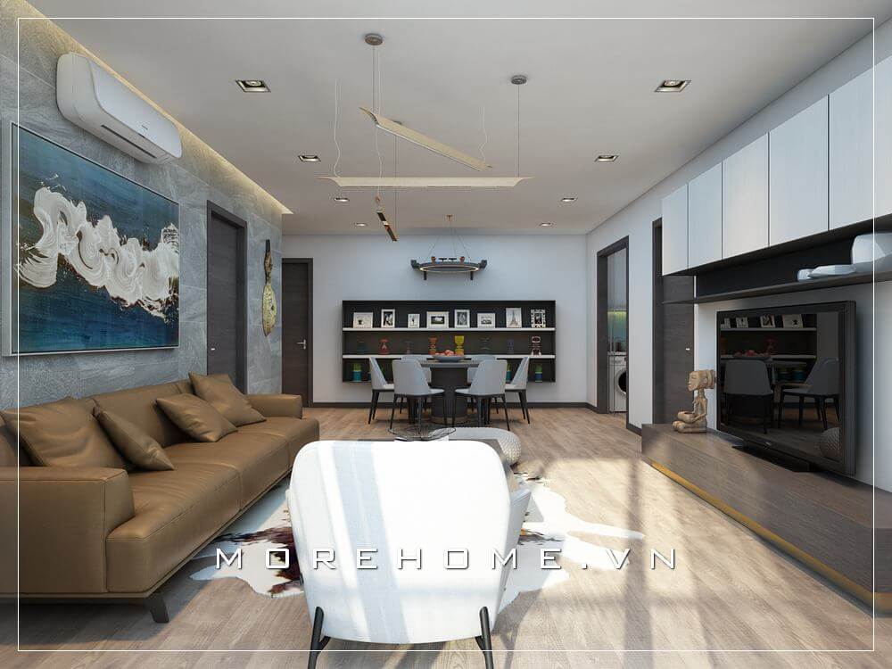 Thiết kế phòng khách hiện đại 